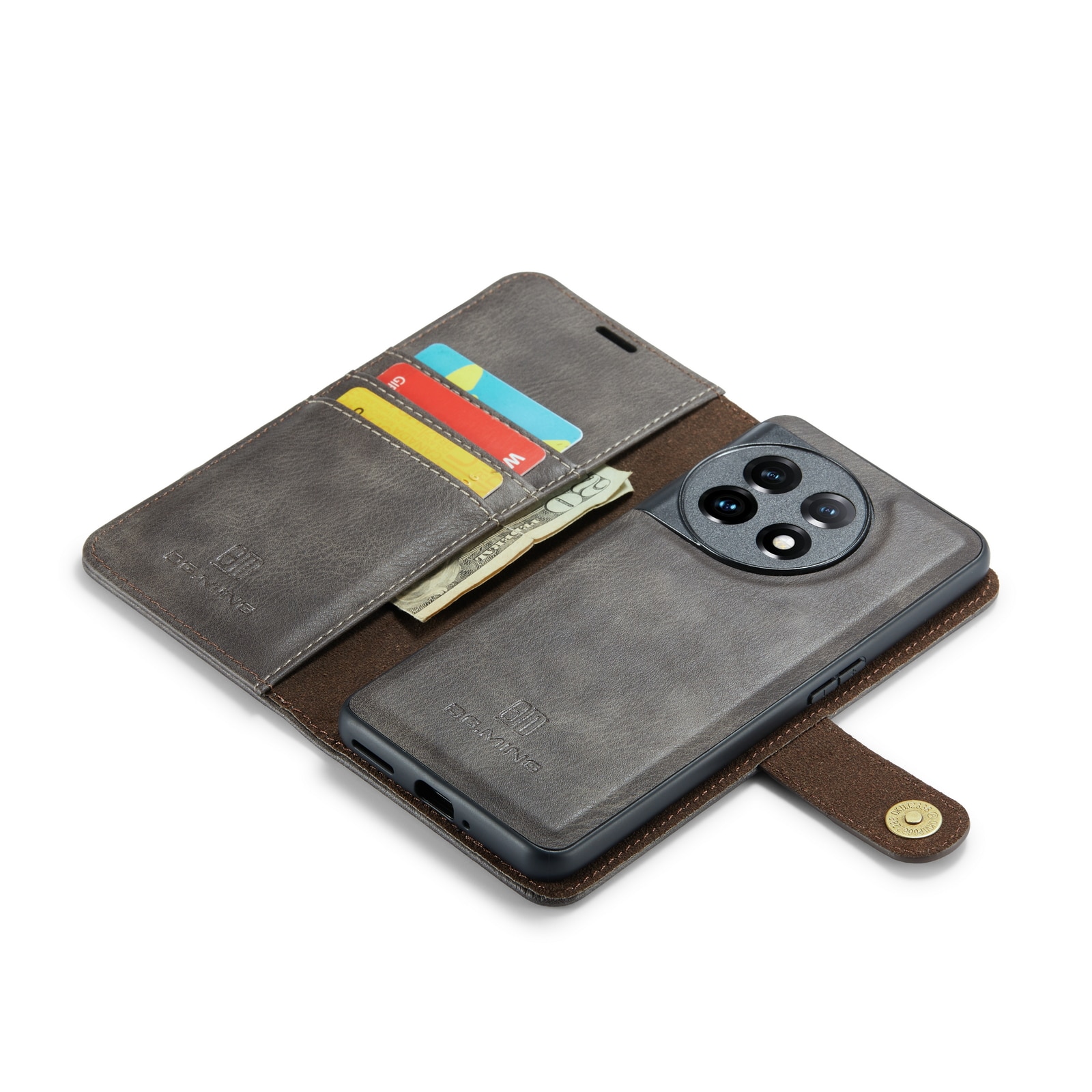 Étui portefeuille Magnet Wallet OnePlus 11, Brown
