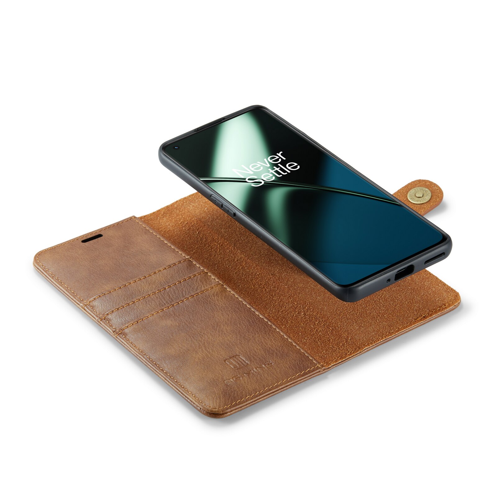 Étui portefeuille Magnet Wallet  OnePlus 11, Cognac