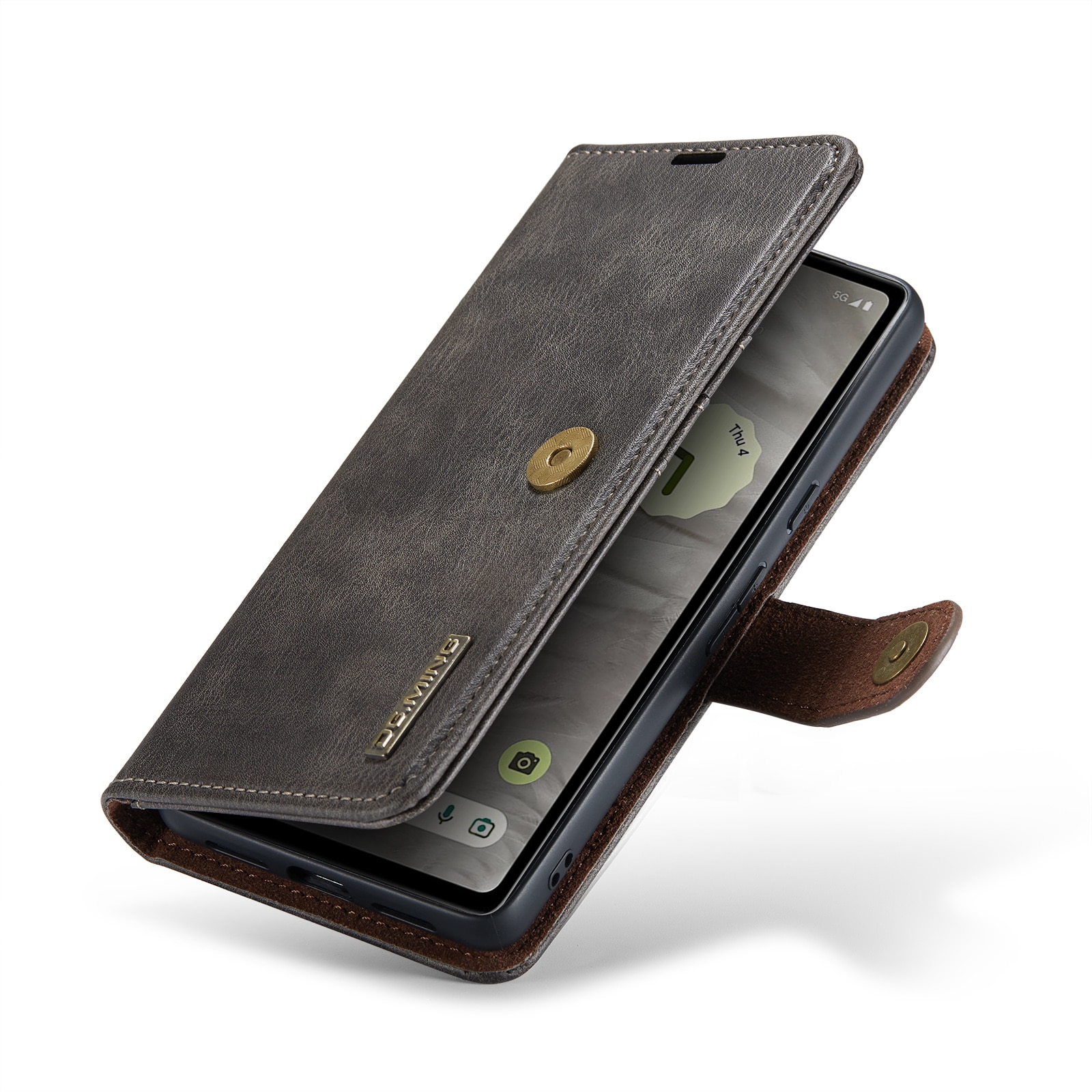 Étui portefeuille Magnet Wallet Google Pixel 7a, Brown