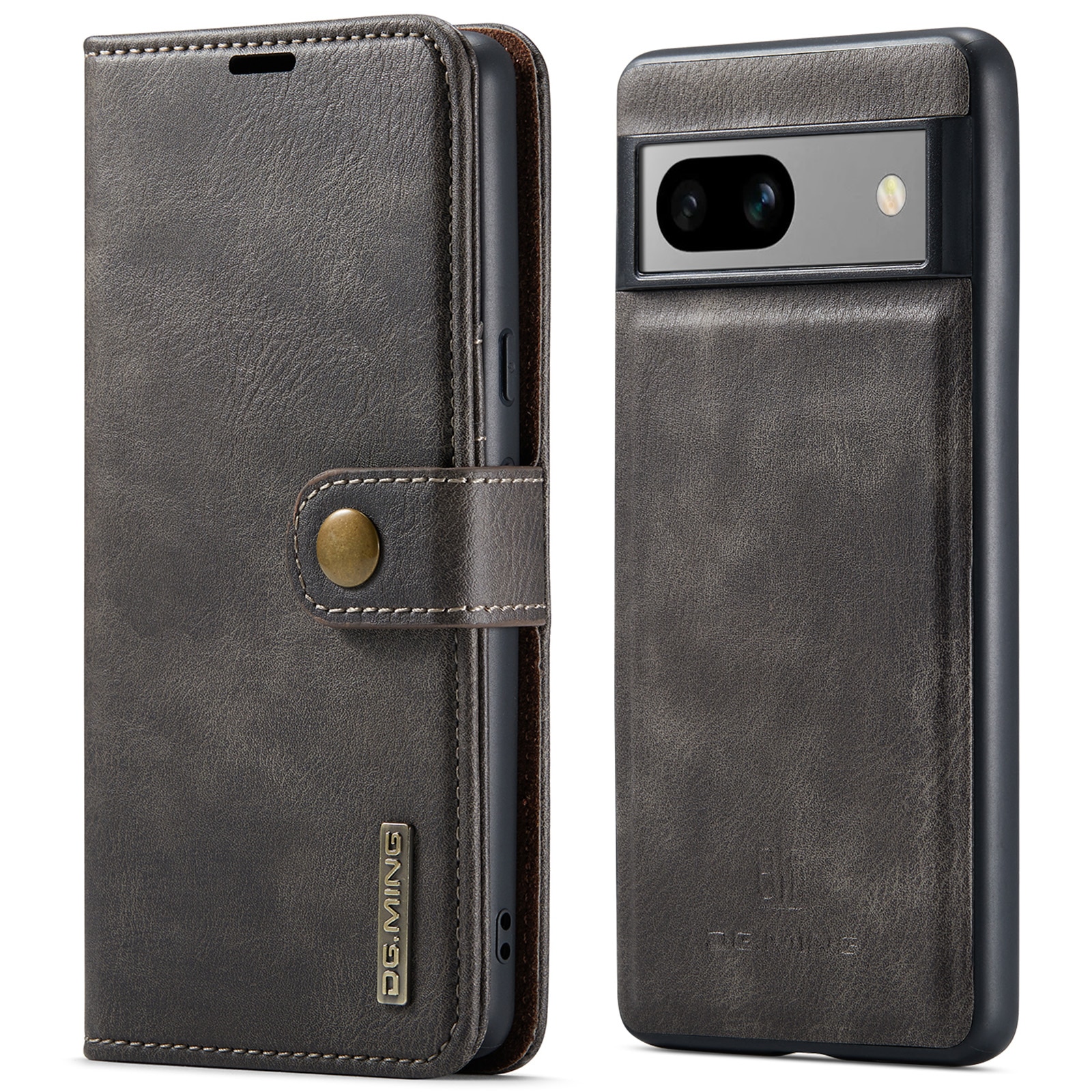 Étui portefeuille Magnet Wallet Google Pixel 7a, Brown