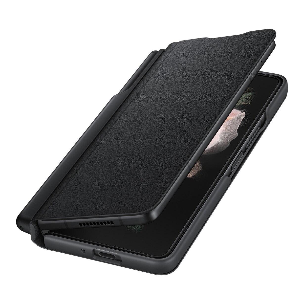 Flip Cover with Pen Samsung Galaxy Z Fold 3 Black