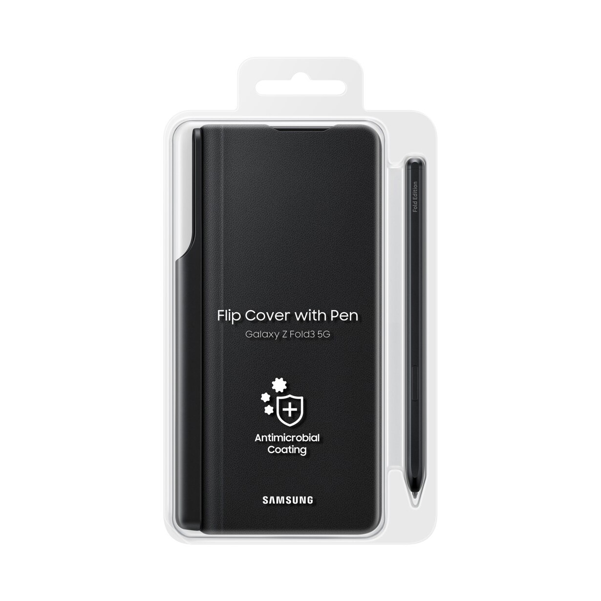 Flip Cover with Pen Samsung Galaxy Z Fold 3 Black