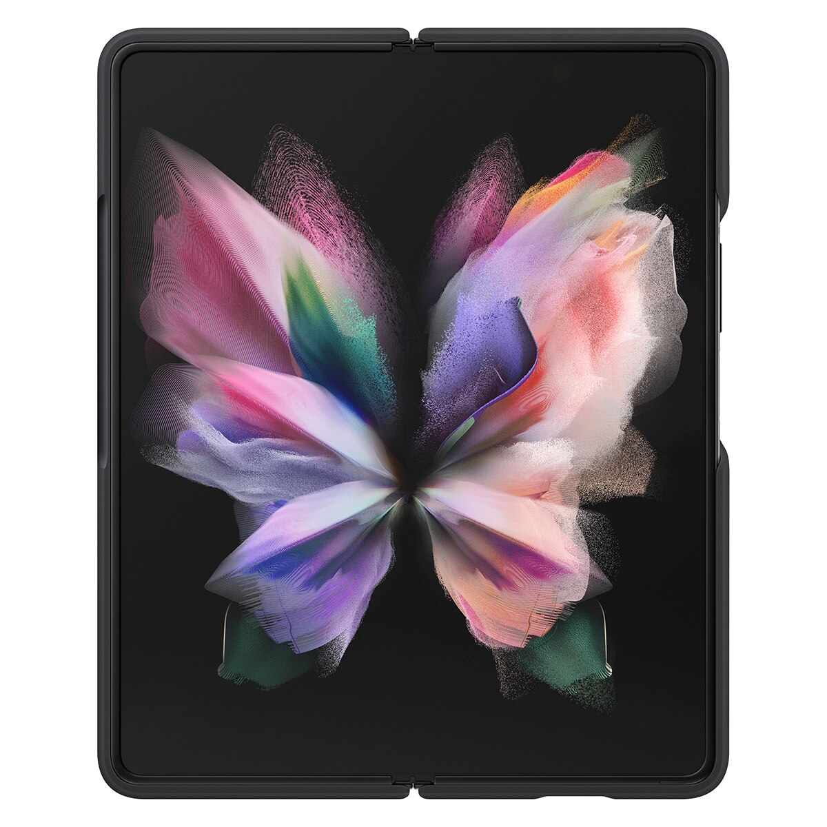 Silicone Cover Samsung Galaxy Z Fold 3 Black