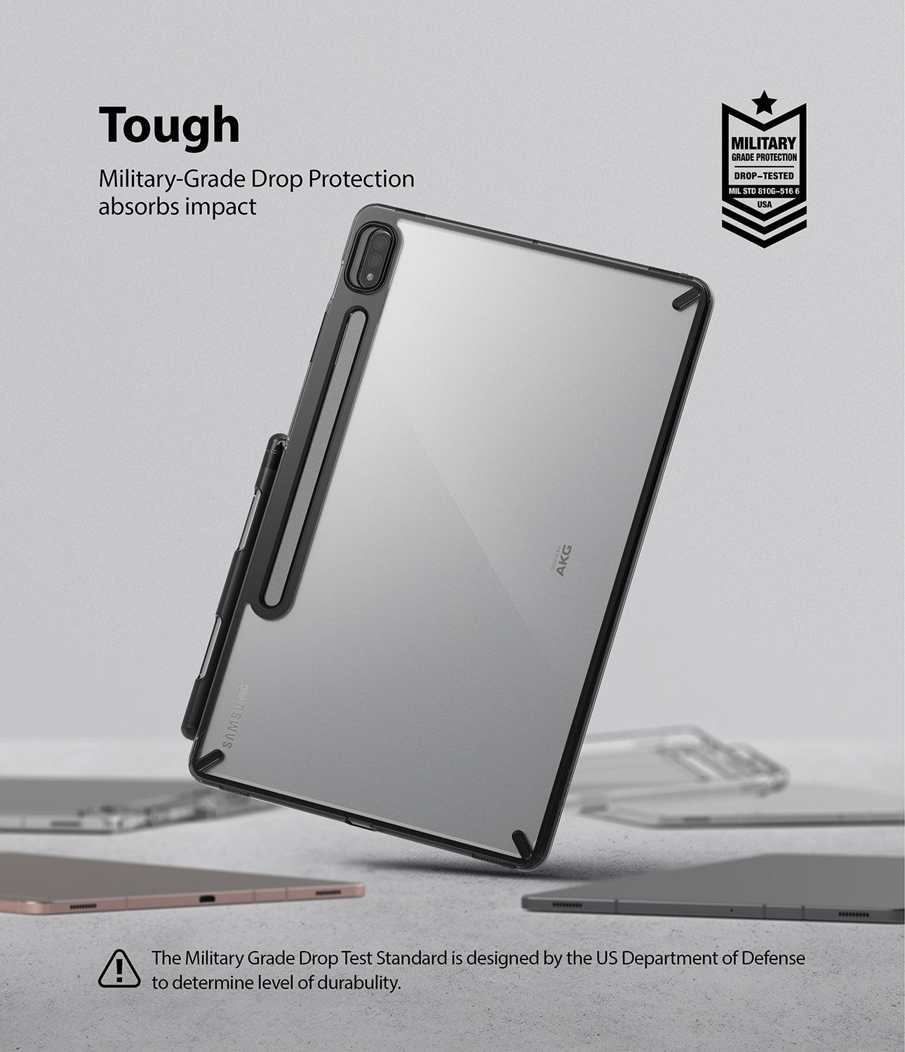 Coque Fusion Samsung Galaxy Tab S8 Clear