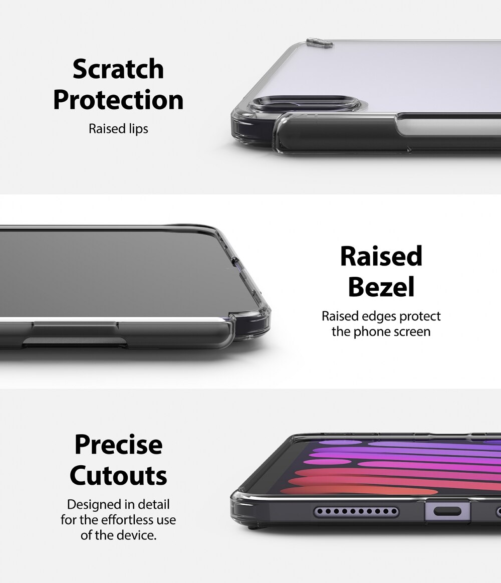 Coque Fusion Apple iPad Mini 7th Gen (2024) Clear