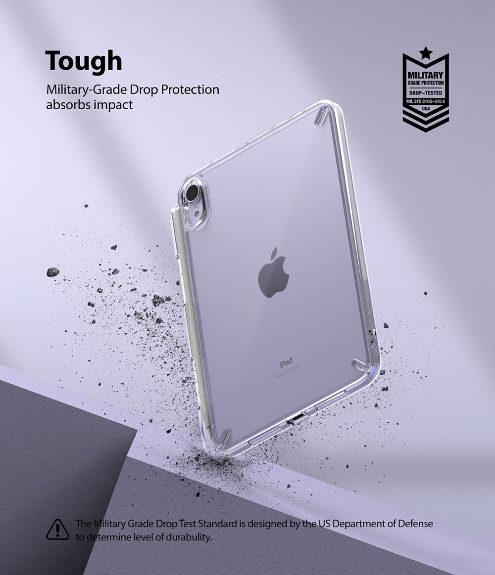 Coque Fusion Apple iPad Mini 7th Gen (2024) Clear