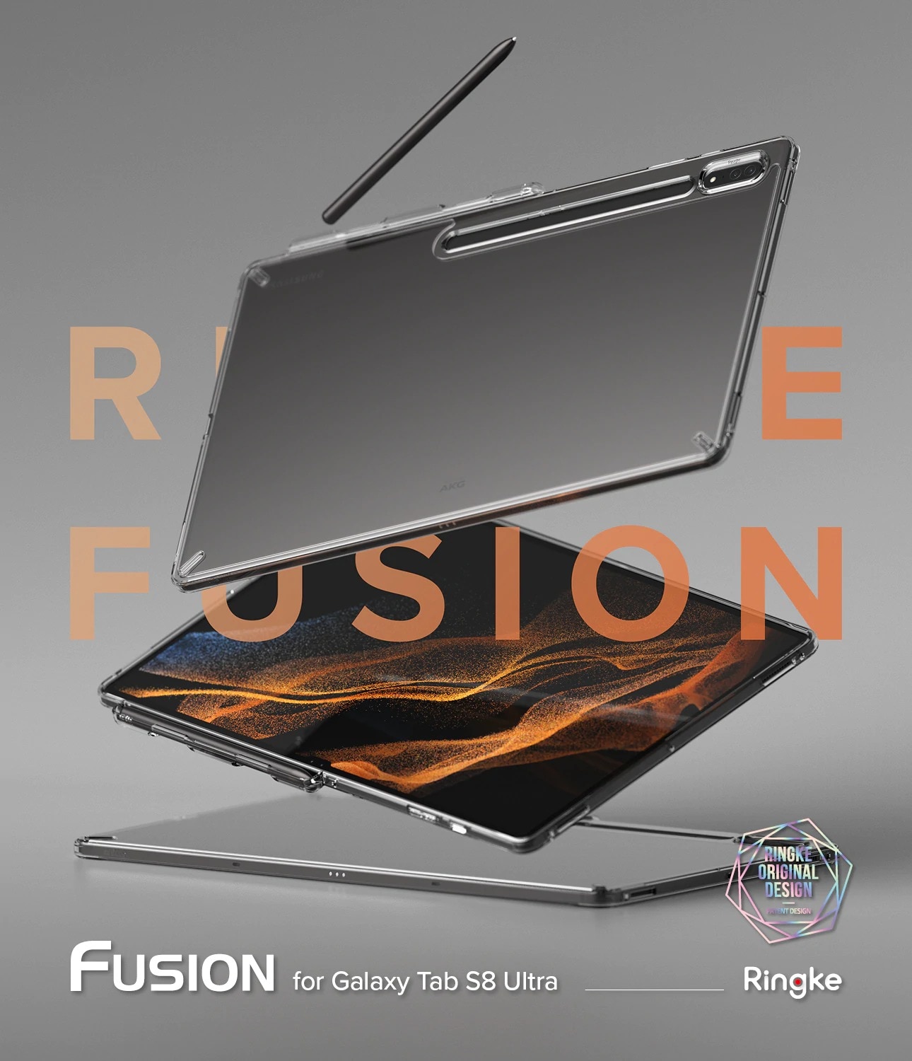 Coque Fusion Samsung Galaxy Tab S8 Ultra Clear