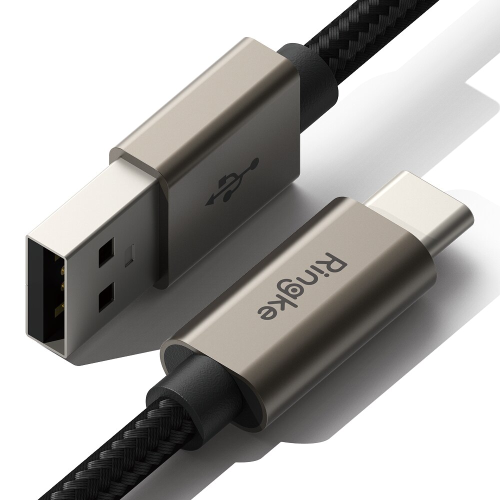 Fast Charging Basic Câble USB-A -> USB-C 0,5m, noir