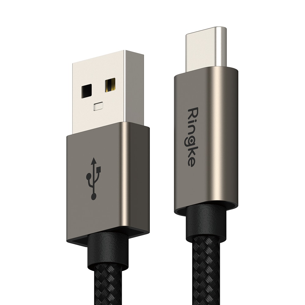 Fast Charging Basic Câble USB-A -> USB-C 1m, noir