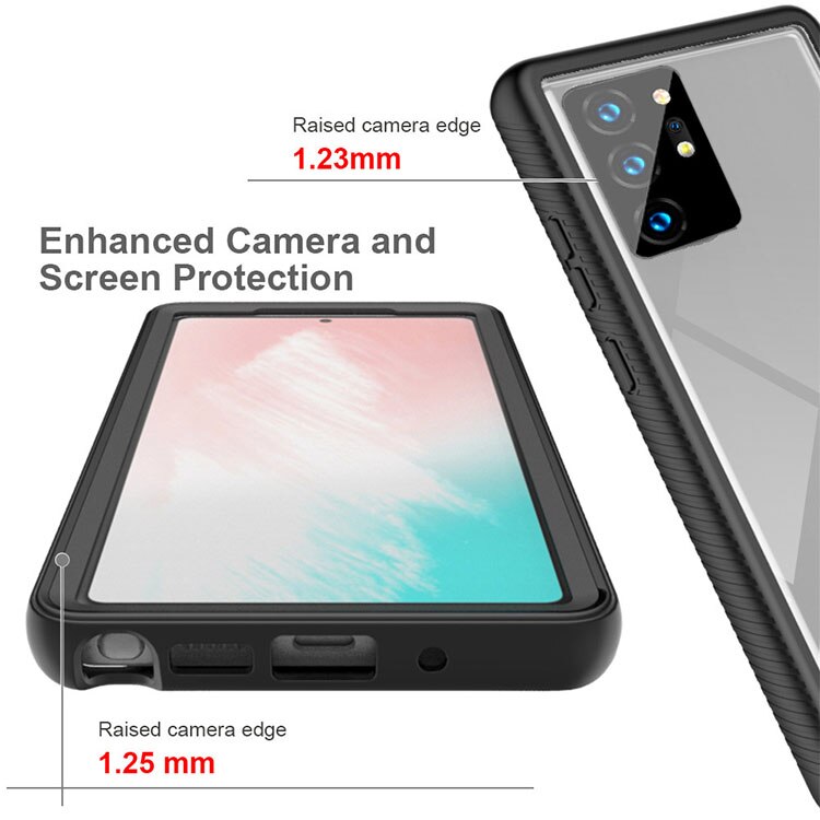 Coque de couverture complète Samsung Galaxy Note 20 Ultra, Noir