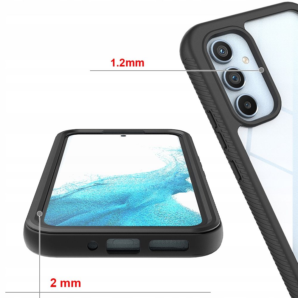 Coque Full Protection Samsung Galaxy A54, Noir