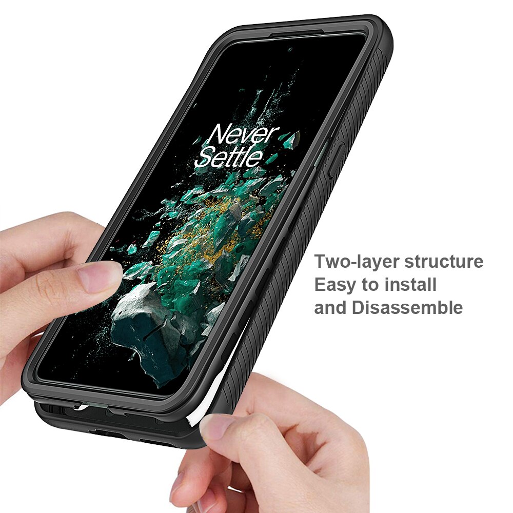 Coque Full Protection  OnePlus 10T, Noir