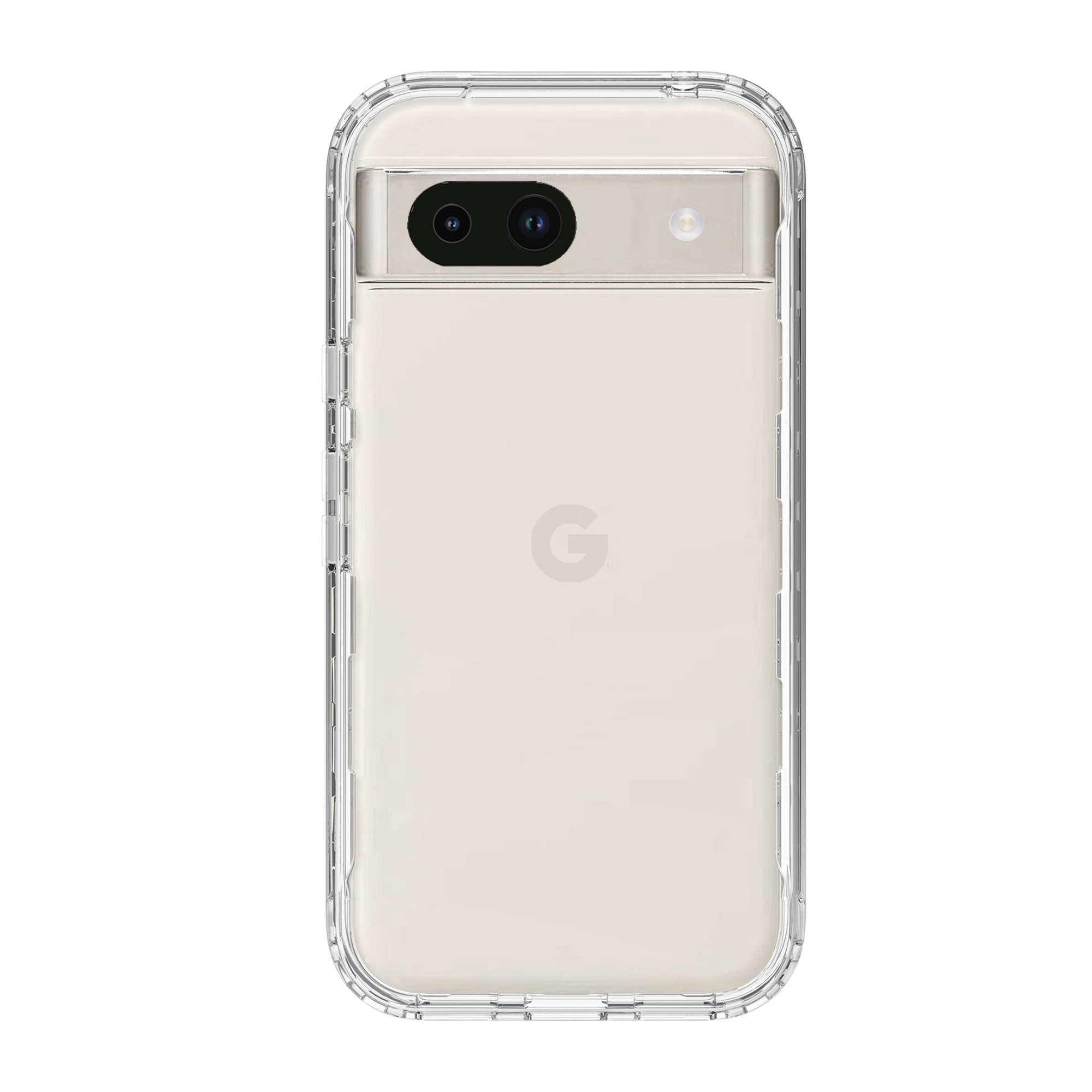 Coque Full Protection Google Pixel 8a, transparent