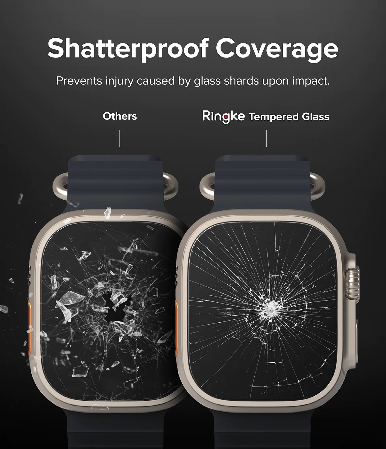 Screen Tempered Glass (4 pièces) Apple Watch Ultra 2 49mm