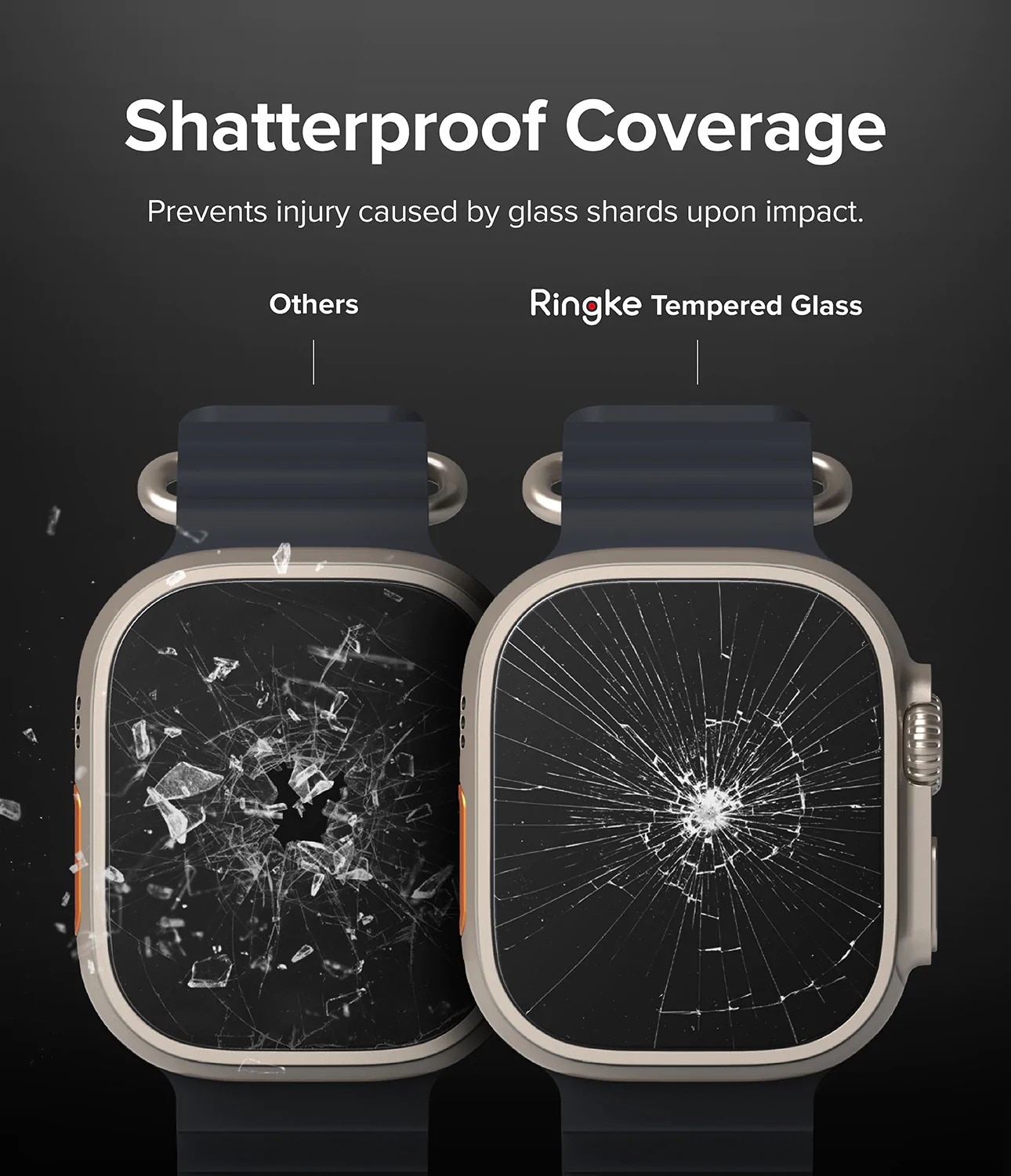 Screen Tempered Glass (4-pack) Apple Watch Ultra 49mm 2nd Gen