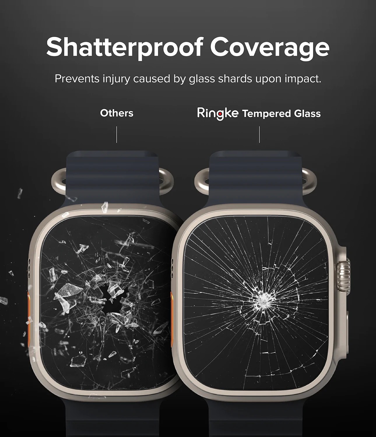 Screen Tempered Glass (4-pack) Apple Watch Ultra 49mm