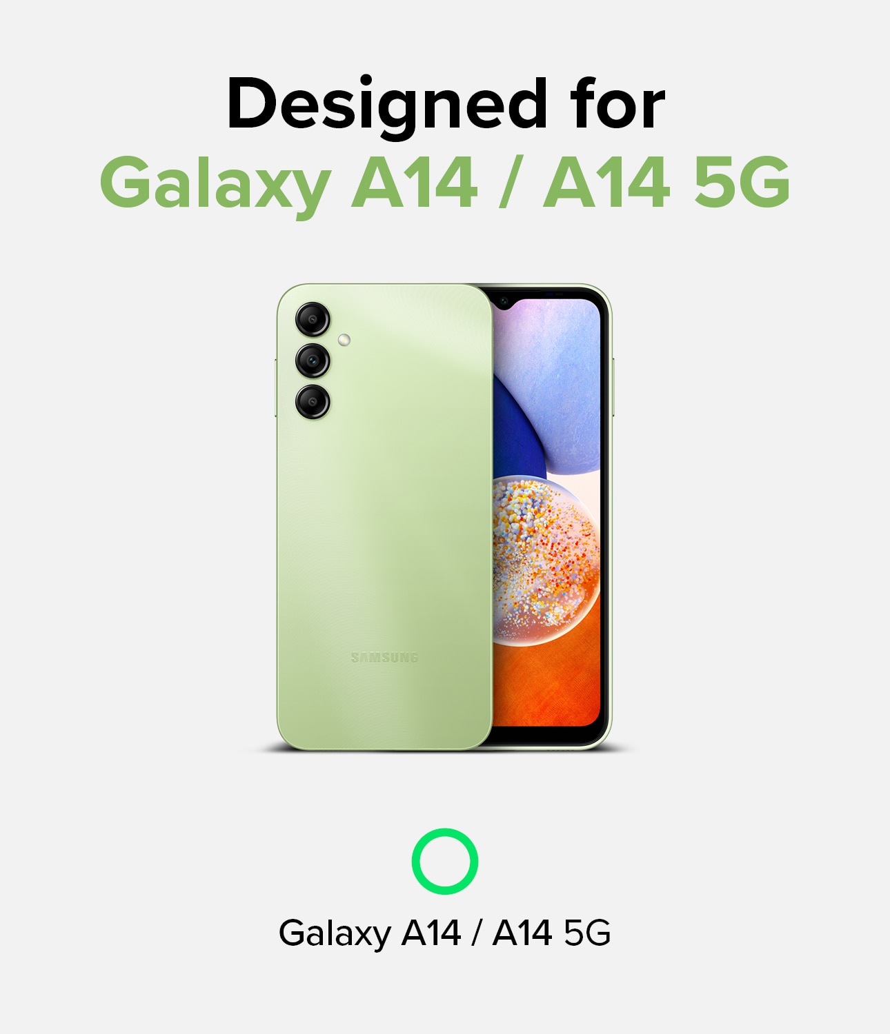 Coque Fusion Samsung Galaxy A14, Transparent