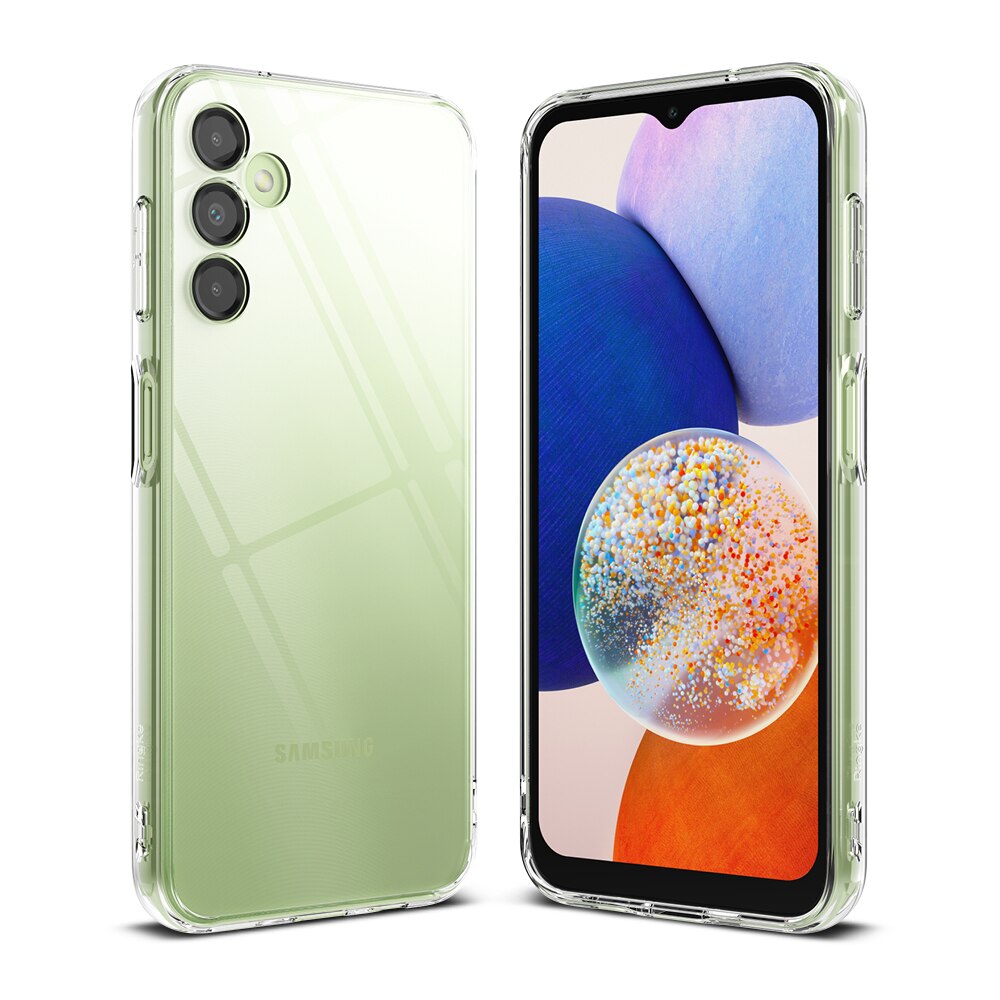 Coque Fusion Samsung Galaxy A14, Transparent