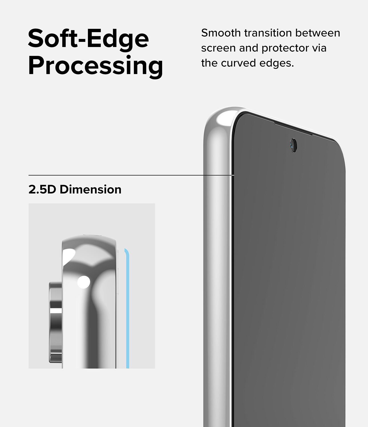 Screen Protector Glass Samsung Galaxy A54 (2 pièces)