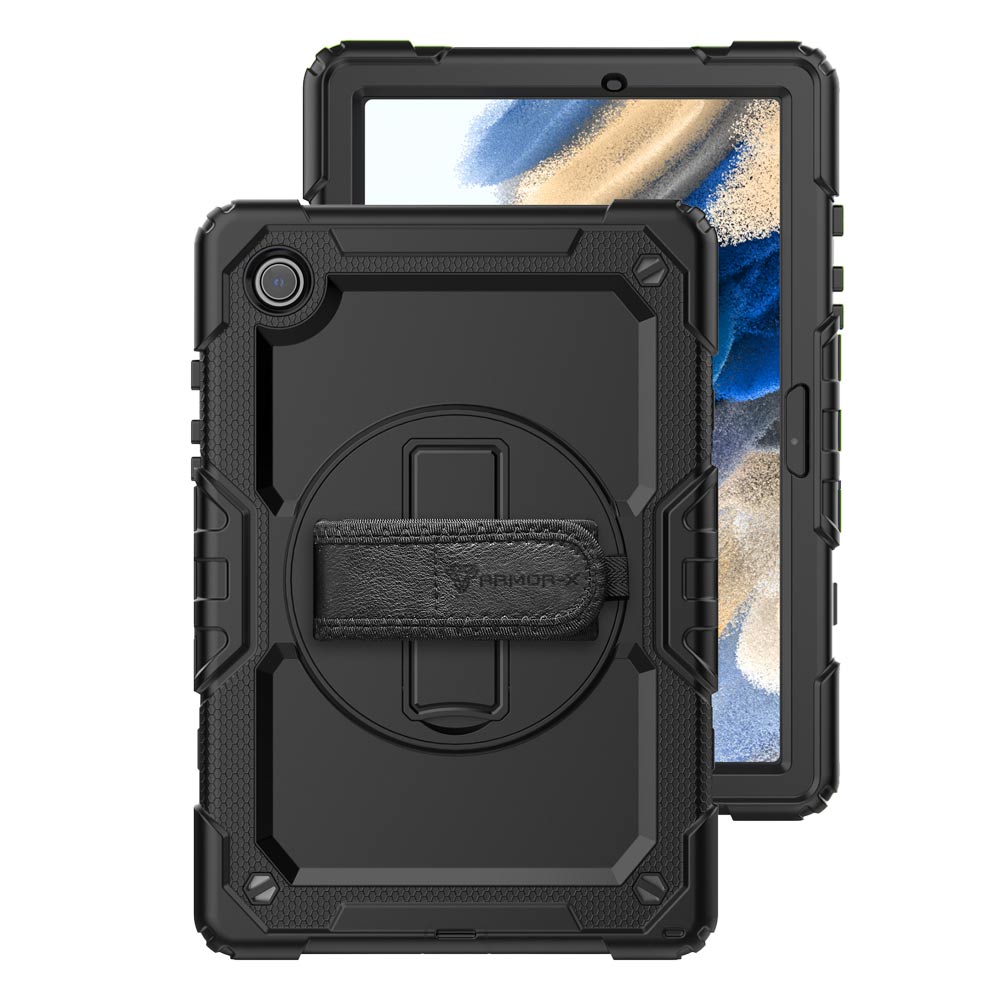 Coque GEN Rainproof Rugged Samsung Galaxy Tab A8, Black