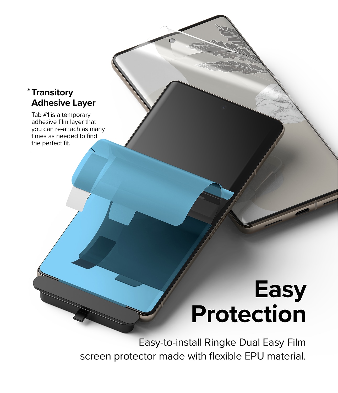 Dual Easy Screen Protector (2 pièces) Google Pixel 7 Pro