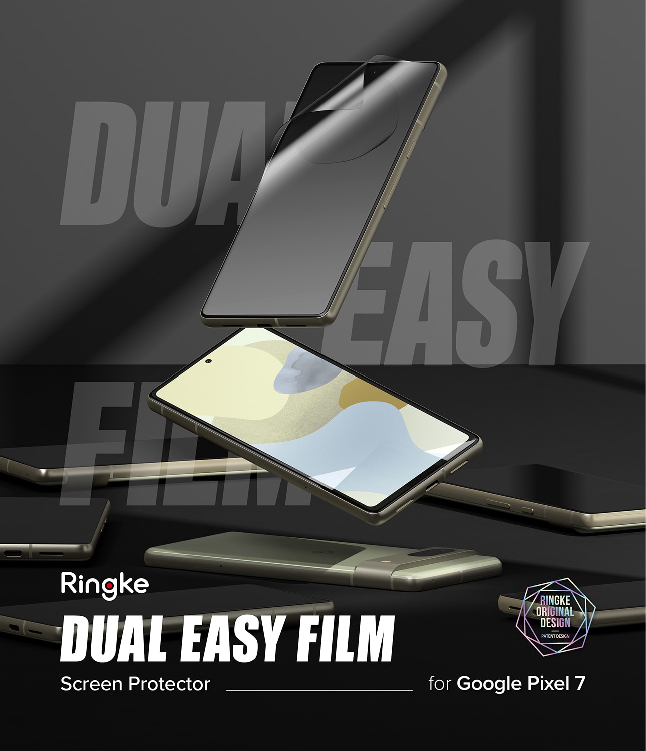 Dual Easy Screen Protector (2 pièces) Google Pixel 7