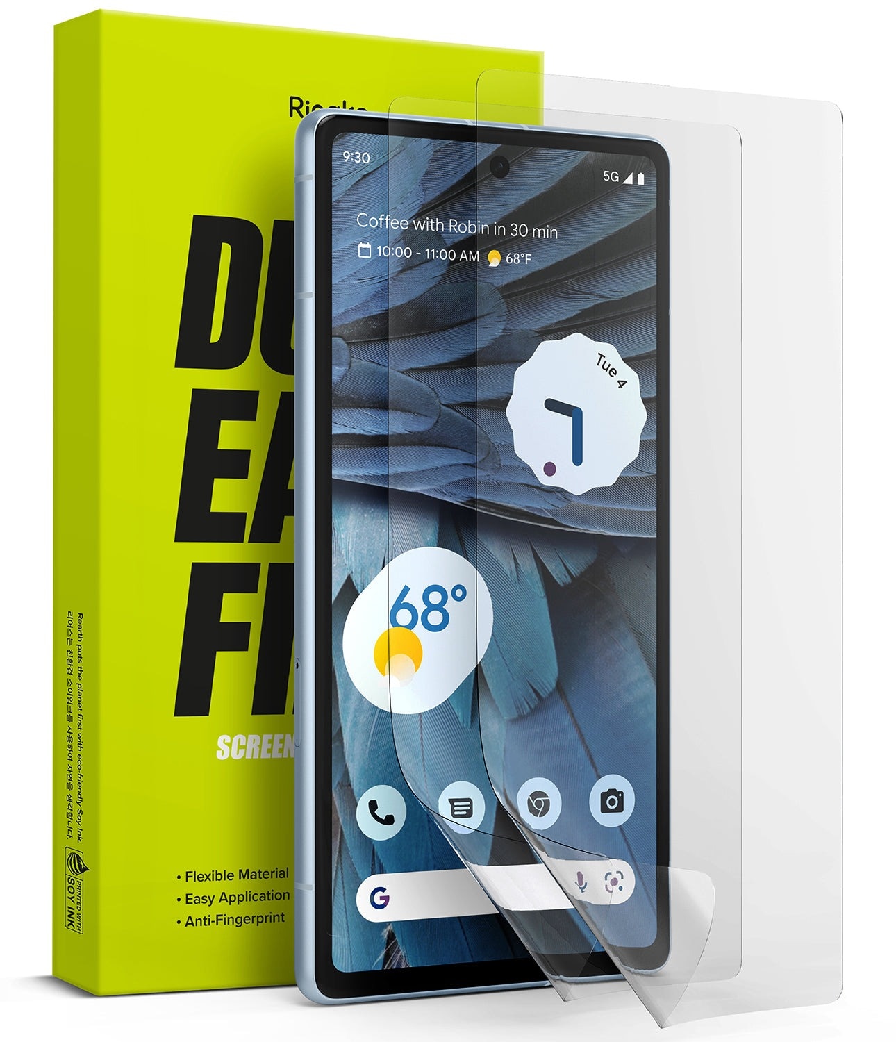 Dual Easy Screen Protector (2 pièces) Google Pixel 7a