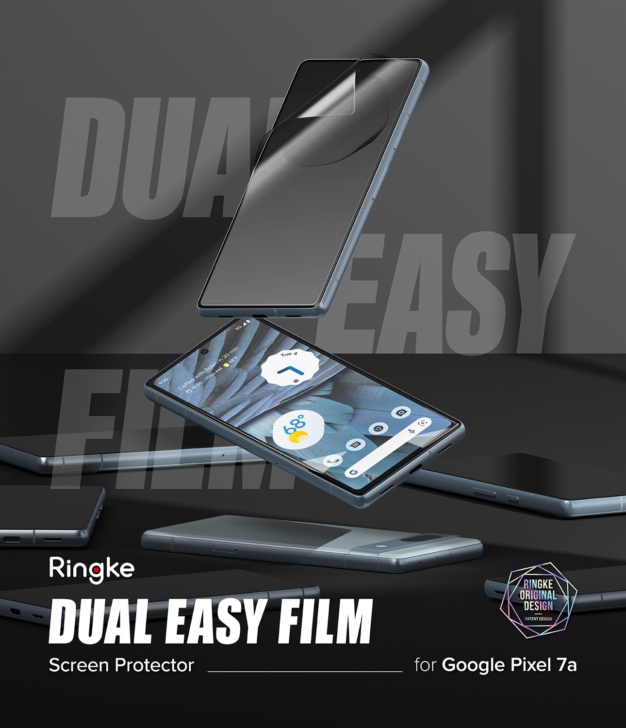 Dual Easy Screen Protector (2 pièces) Google Pixel 7a