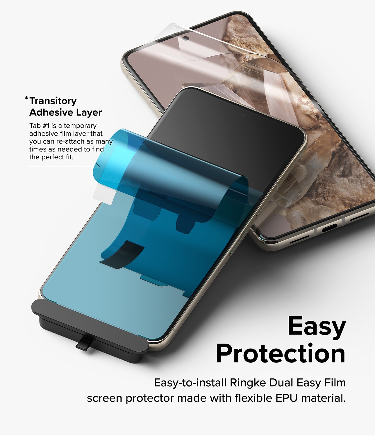 Dual Easy Screen Protector (2 pièces) Google Pixel 8 Pro
