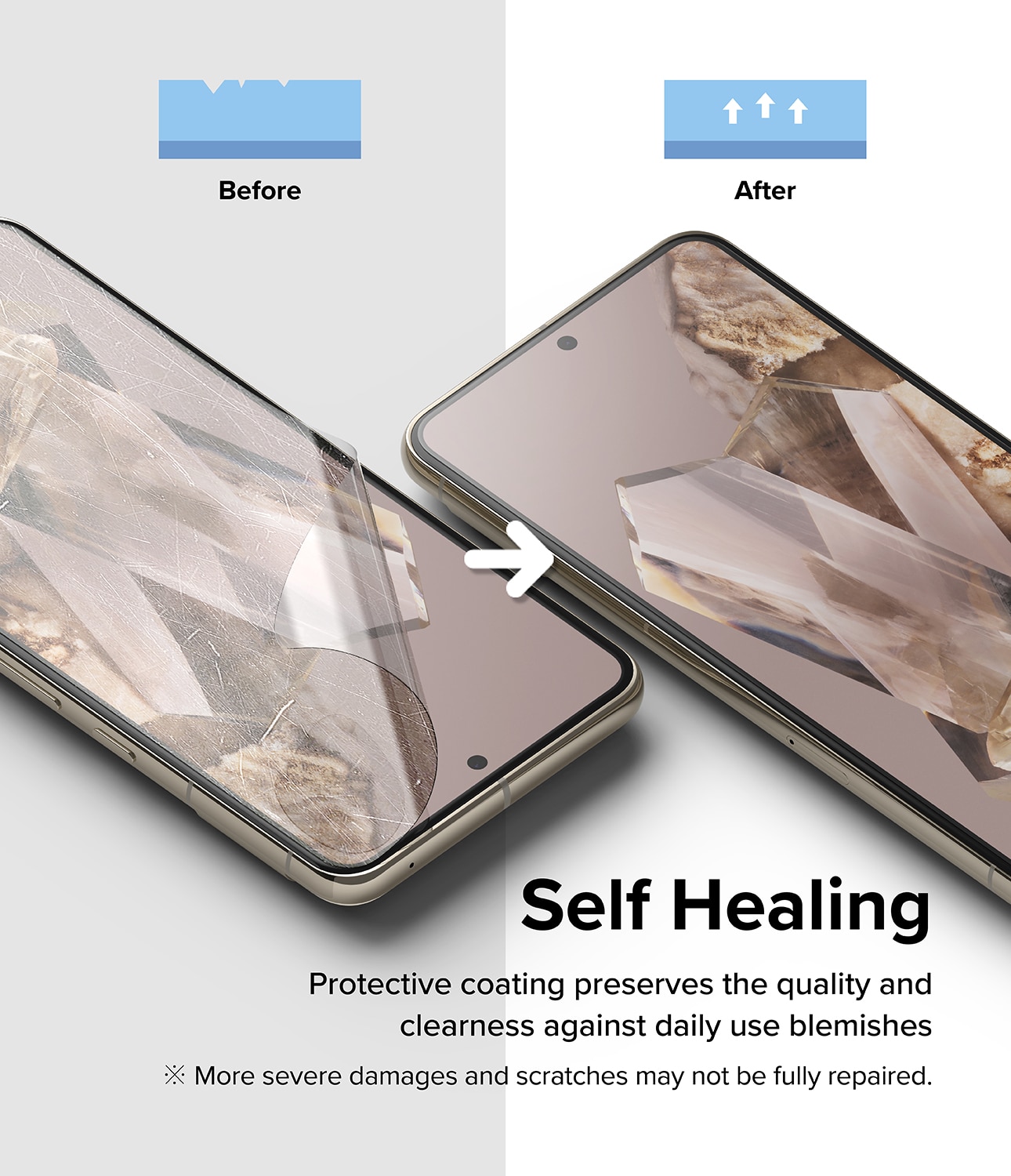 Dual Easy Screen Protector (2 pièces) Google Pixel 8 Pro