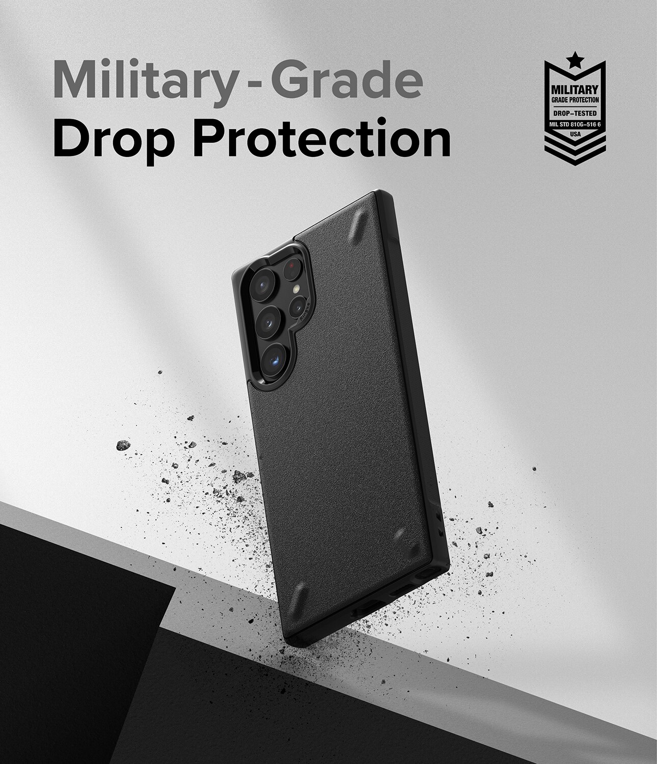 Coque Onyx Samsung Galaxy S22 Ultra, Noir