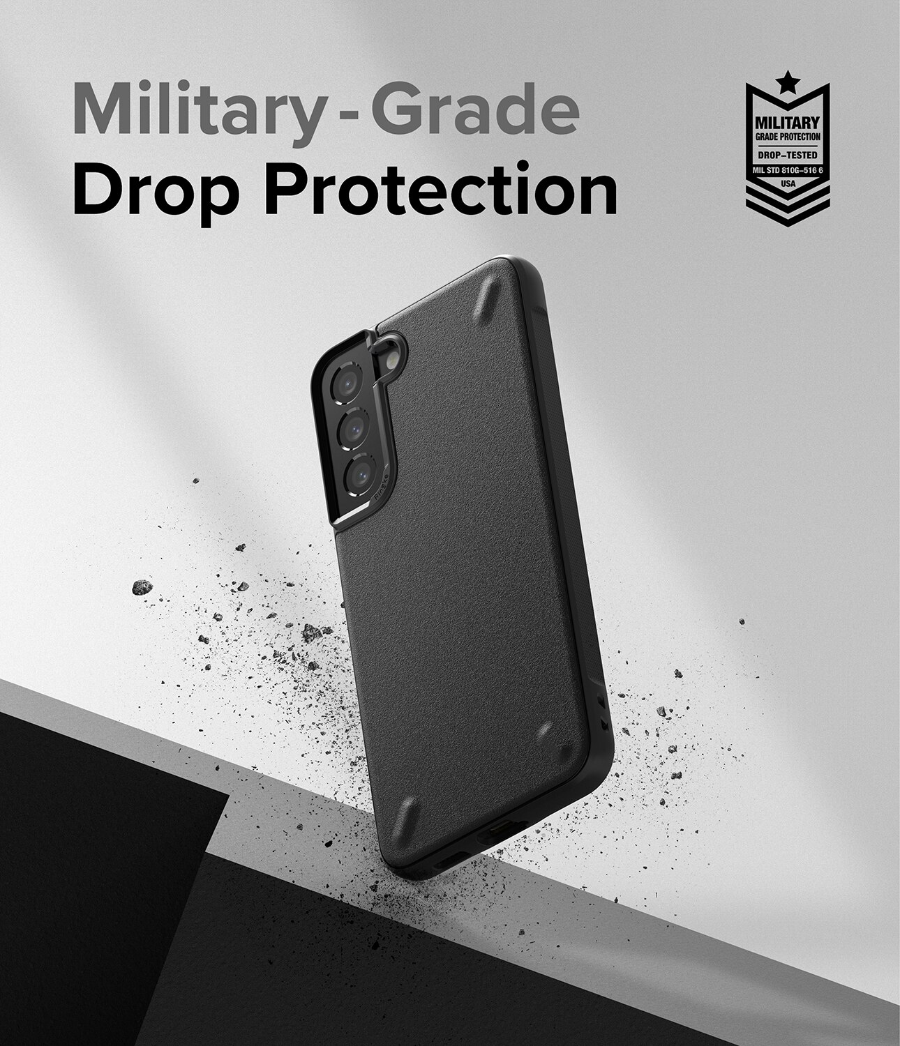 Coque Onyx Samsung Galaxy S22, Noir