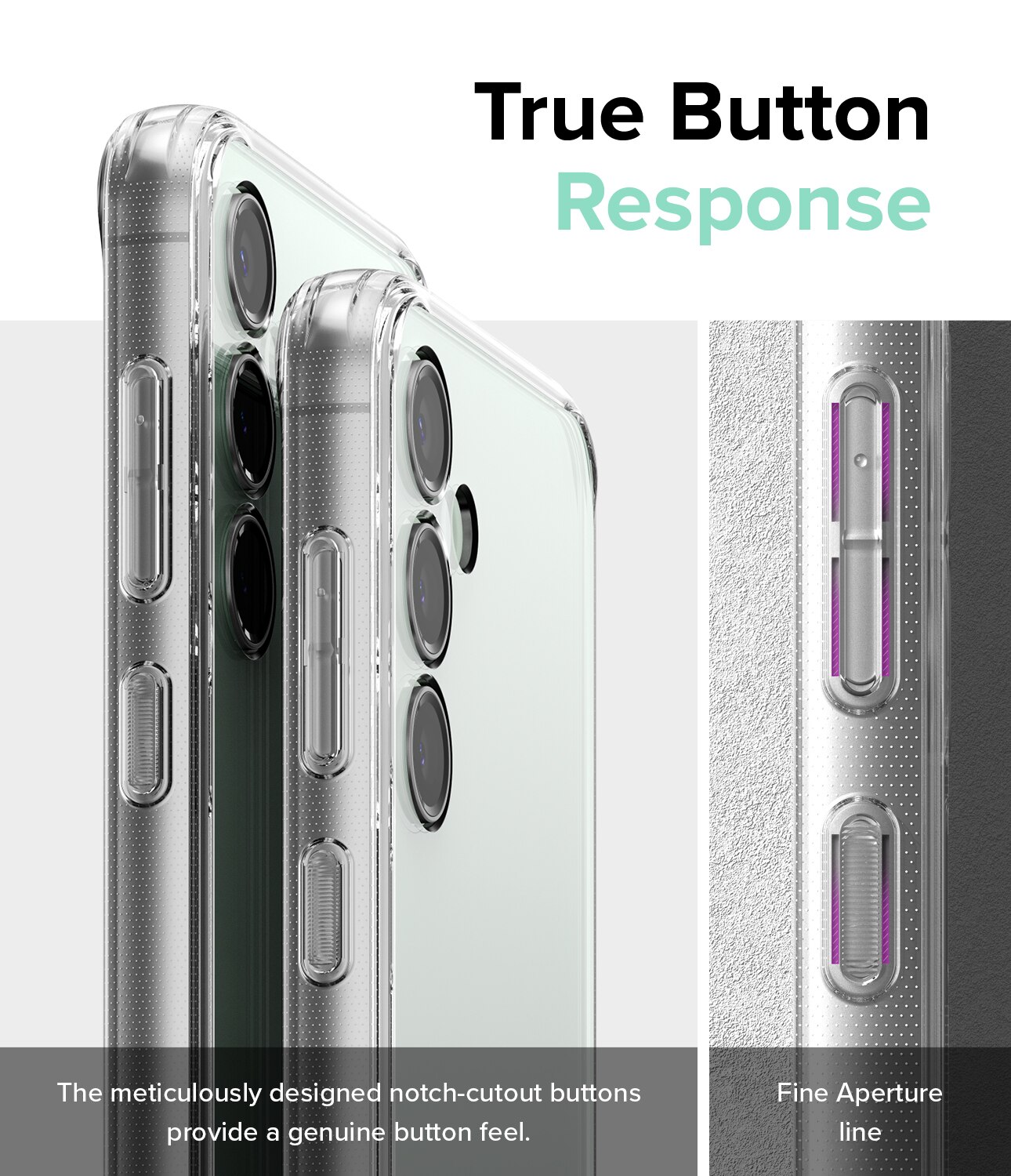 Coque Fusion Samsung Galaxy S23 FE, Transparent