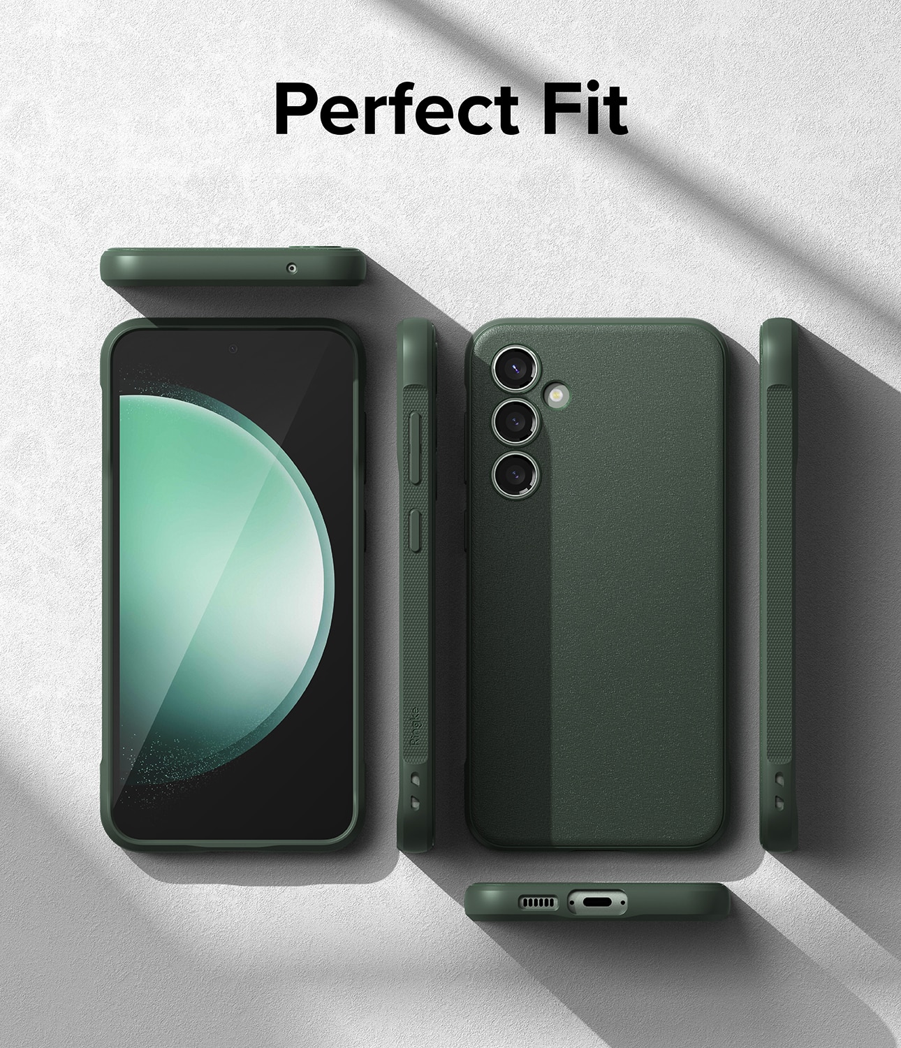 Coque Onyx Samsung Galaxy S23 FE, Dark Green