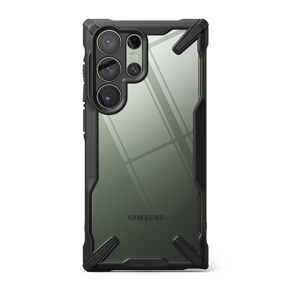 Coque Fusion X Samsung Galaxy S23 Ultra, noir