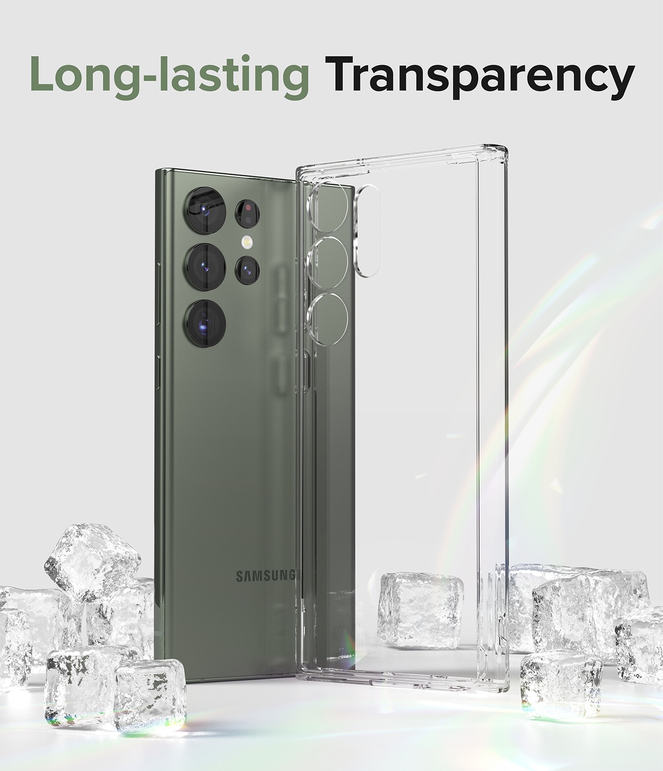 Coque Fusion Samsung Galaxy S23 Ultra, Transparent