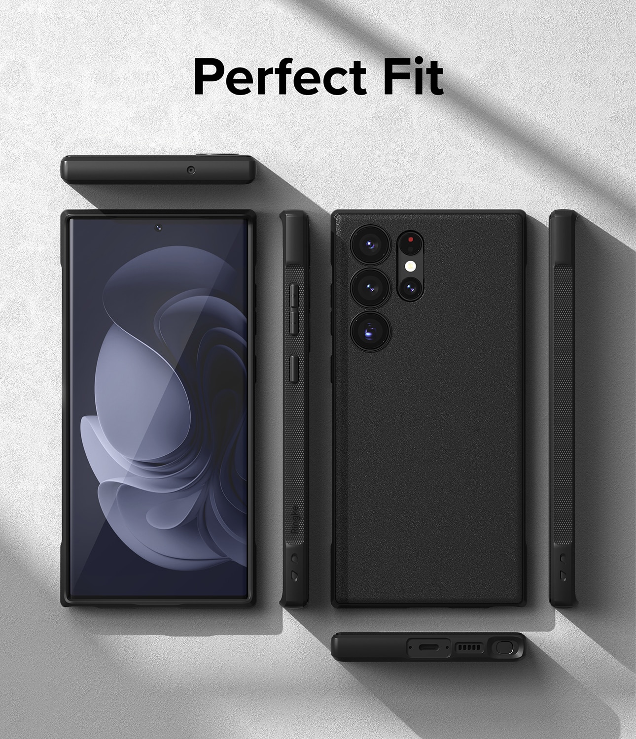 Coque Onyx Samsung Galaxy S23 Ultra, Black