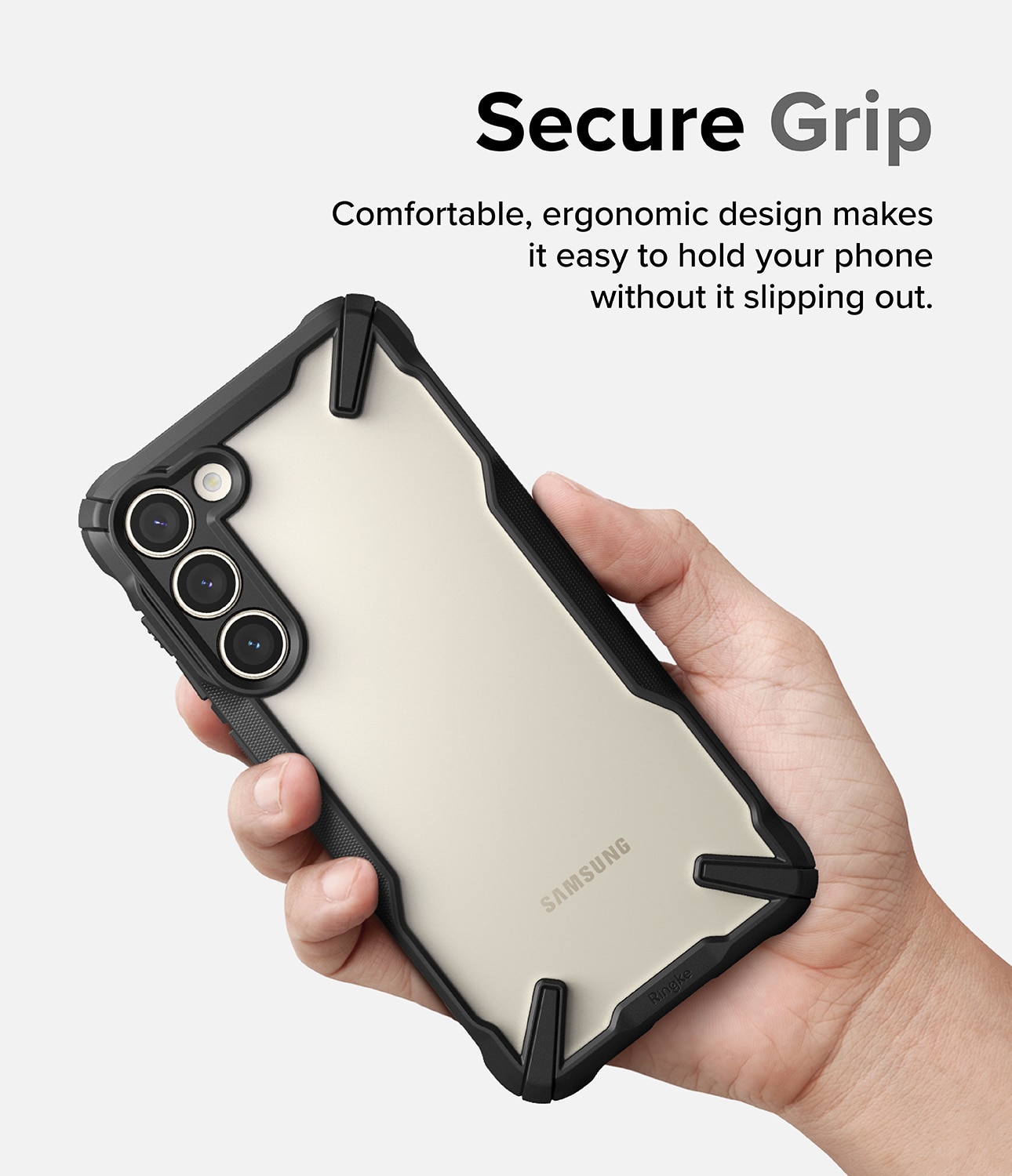 Coque Fusion X Samsung Galaxy S23, Noir
