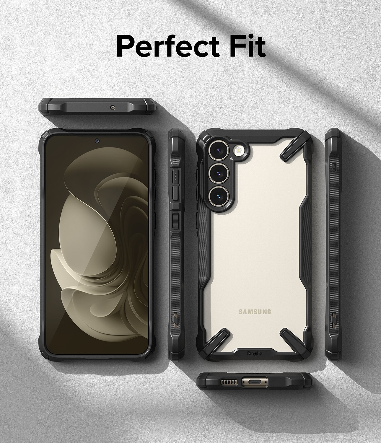 Coque Fusion X Samsung Galaxy S23, Noir