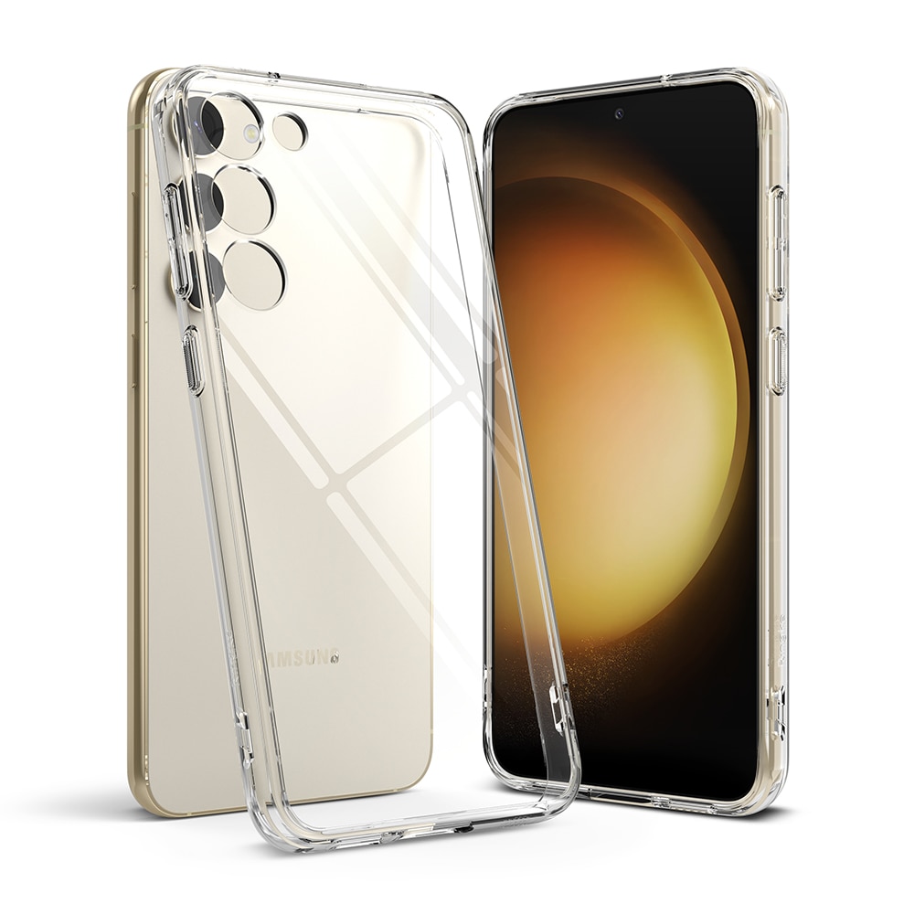 Coque Fusion Samsung Galaxy S23 Plus, Transparent