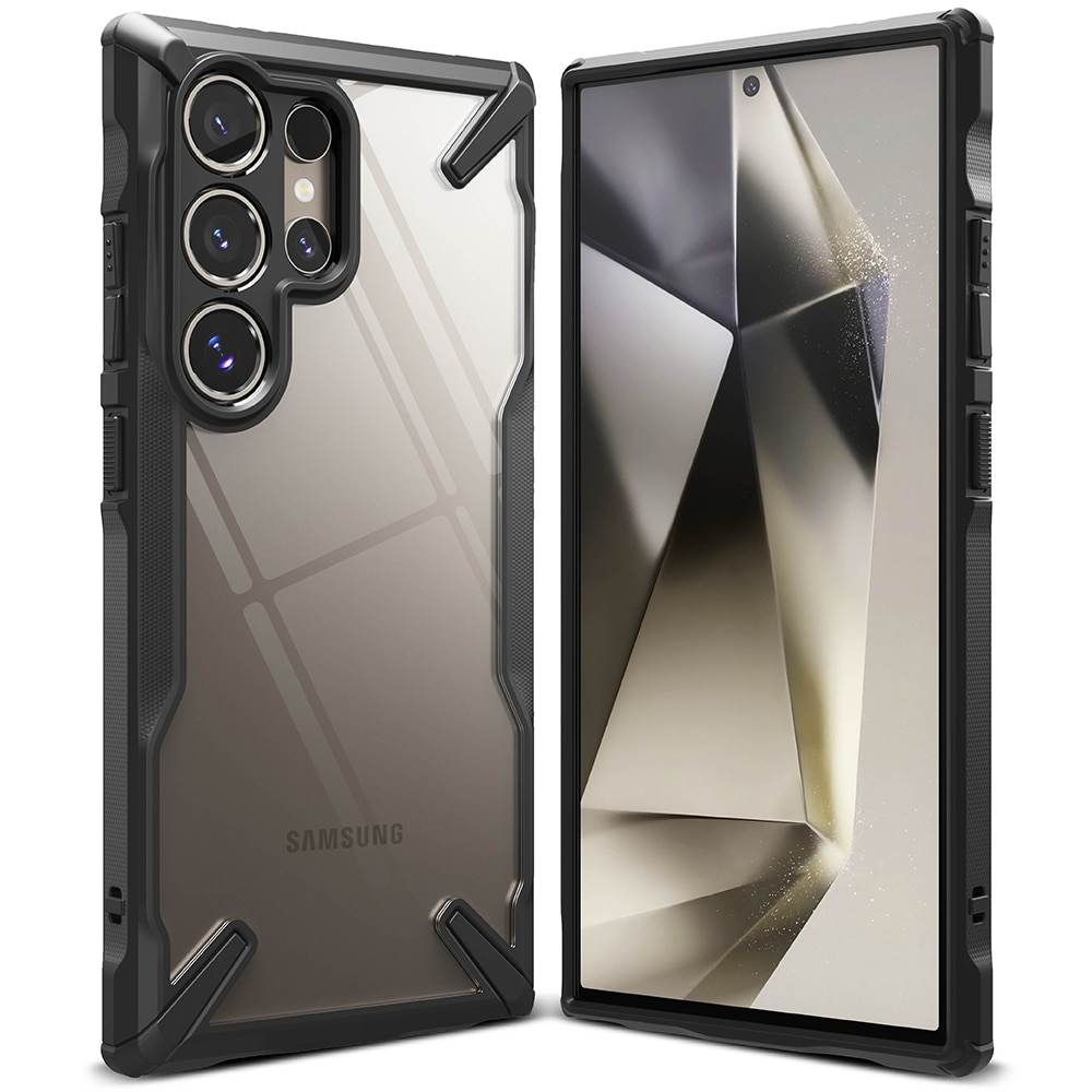 Coque Fusion X Samsung Galaxy S24 Ultra, Noir