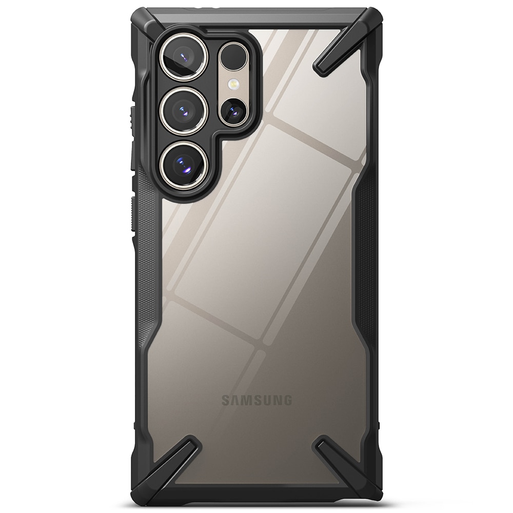 Coque Fusion X Samsung Galaxy S24 Ultra, noir