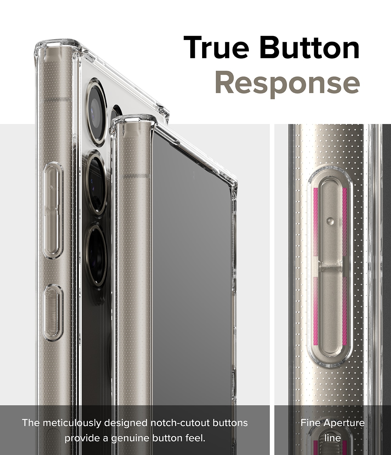 Coque Fusion Samsung Galaxy S24 Ultra, Transparent