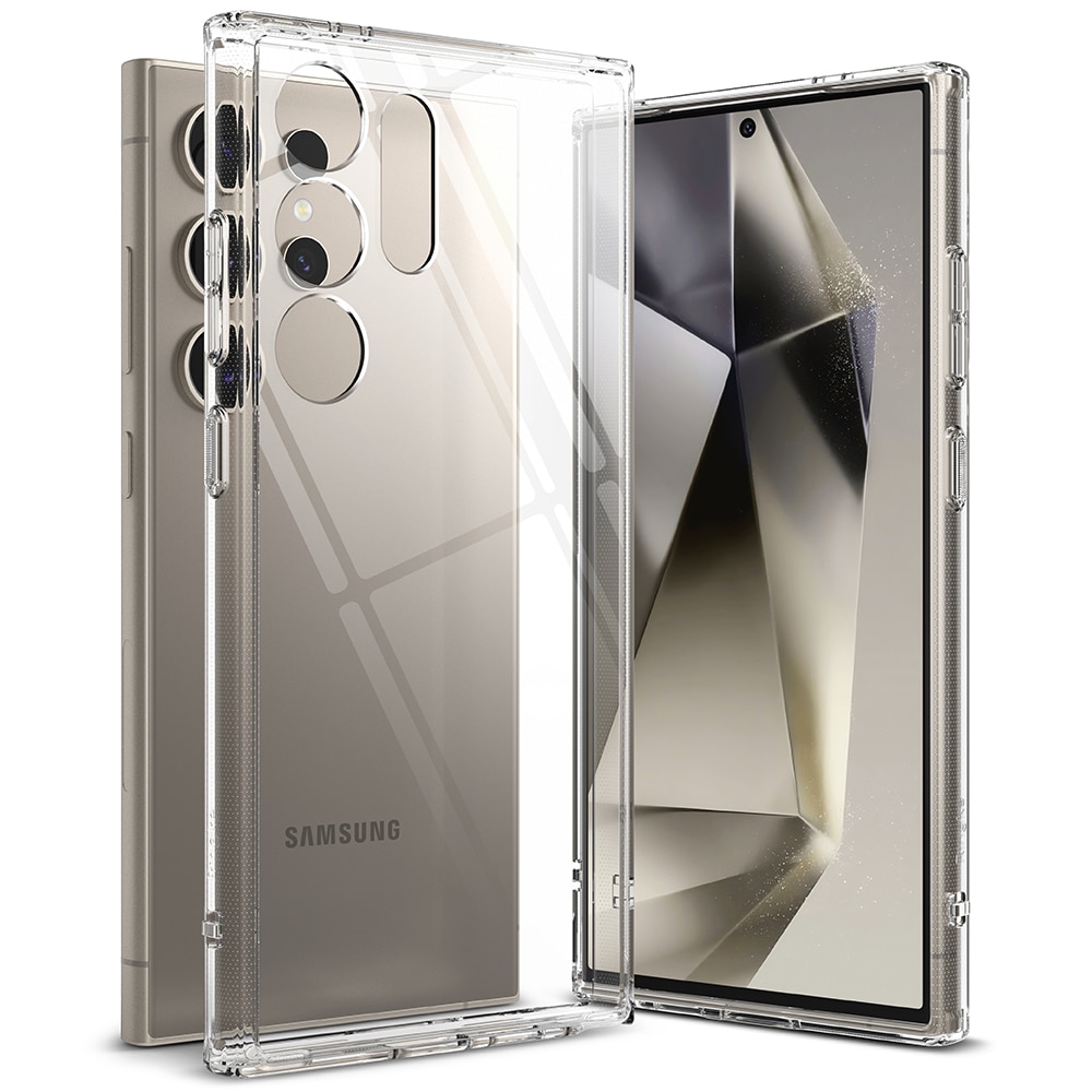 Coque Fusion Samsung Galaxy S24 Ultra, Transparent