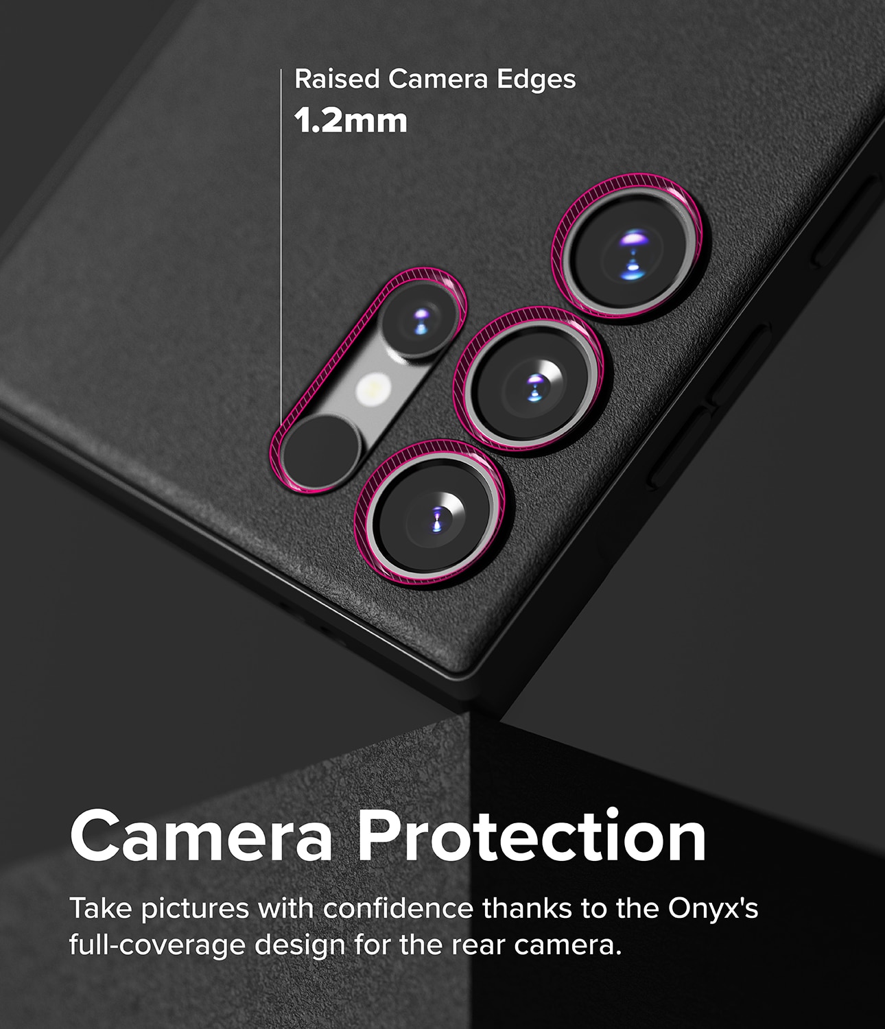 Coque Onyx Samsung Galaxy S24 Ultra, Black