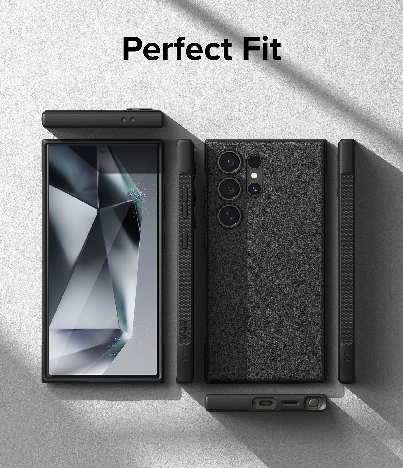 Coque Onyx Samsung Galaxy S24 Ultra, noir