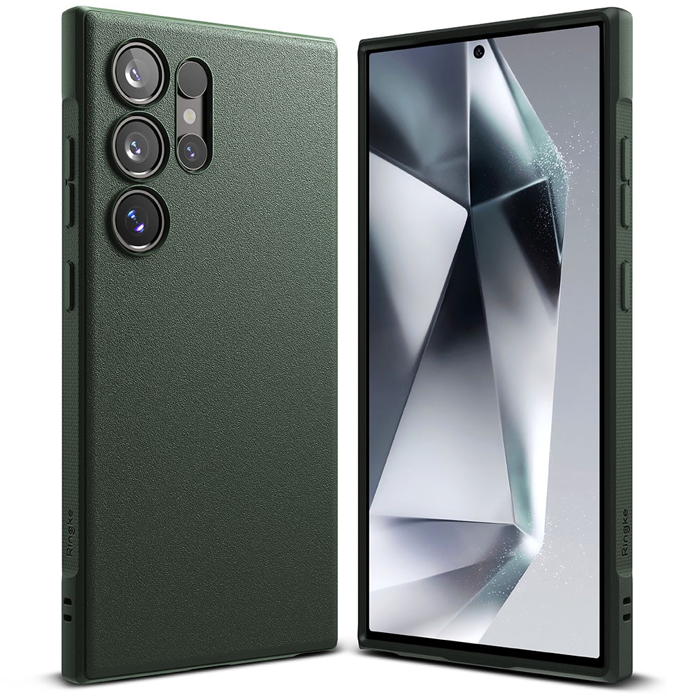 Coque Onyx Samsung Galaxy S24 Ultra, Dark Green