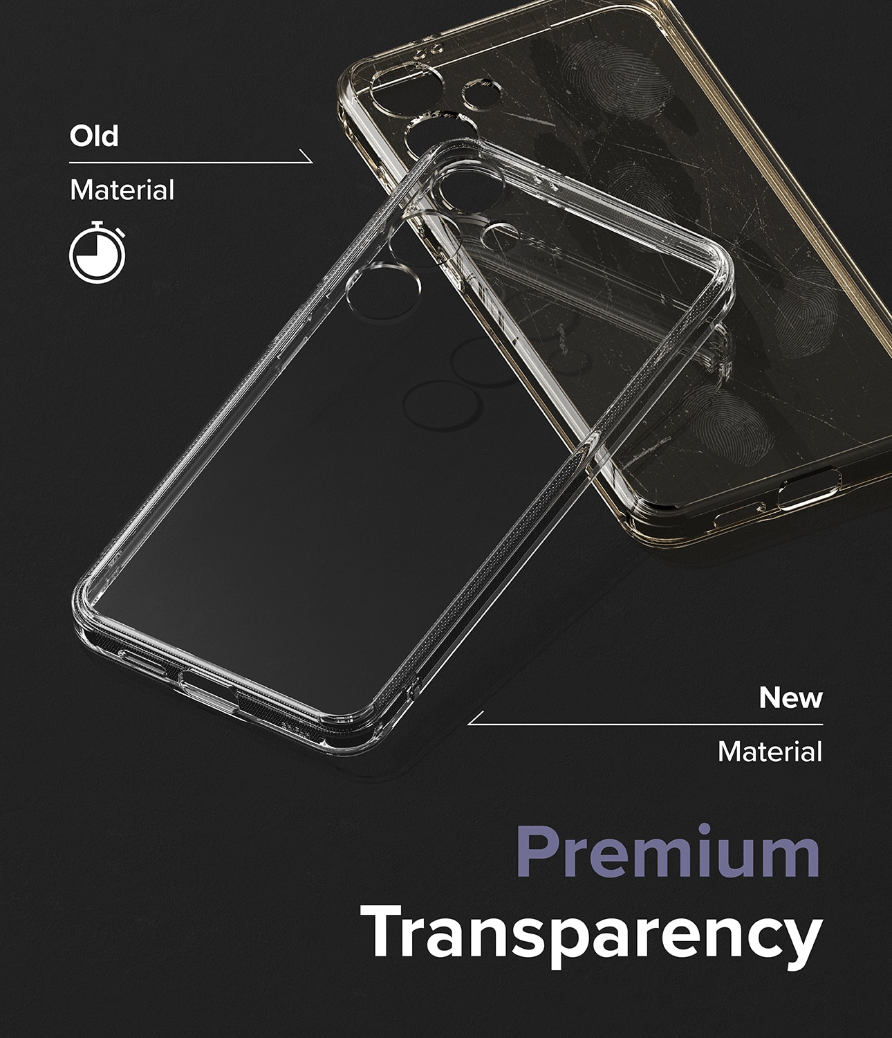 Coque Fusion Samsung Galaxy S24 Plus, Transparent