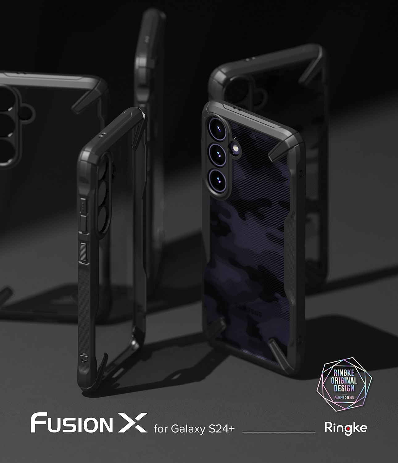 Coque Fusion X Samsung Galaxy S24, Noir