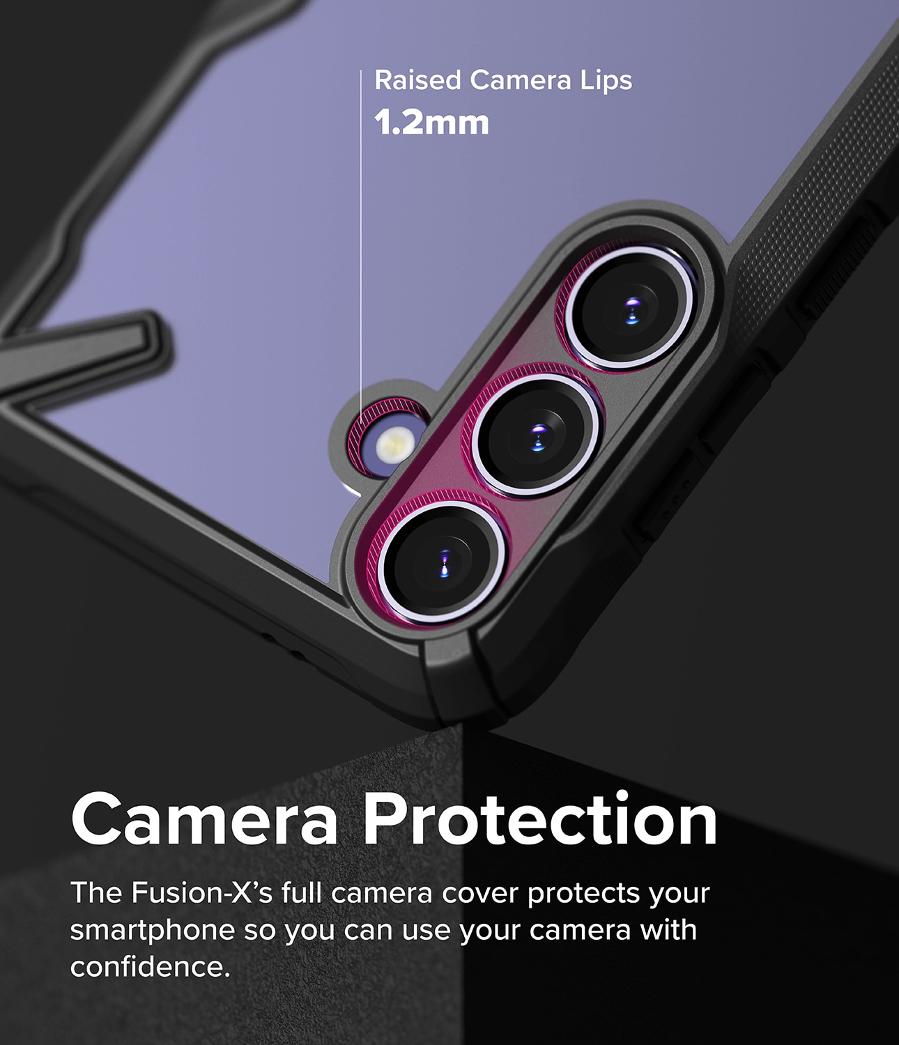 Coque Fusion X Samsung Galaxy S24, Noir
